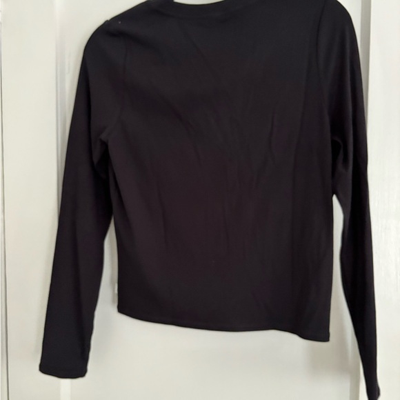 Vuori Ribbee Black Button-Up Women's Top - Picture 2 of 2